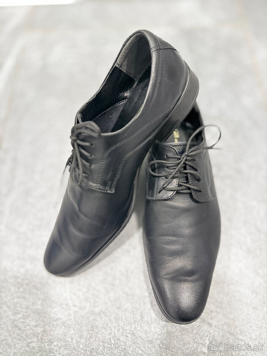 Spoločenská pánska obuv veľ.43