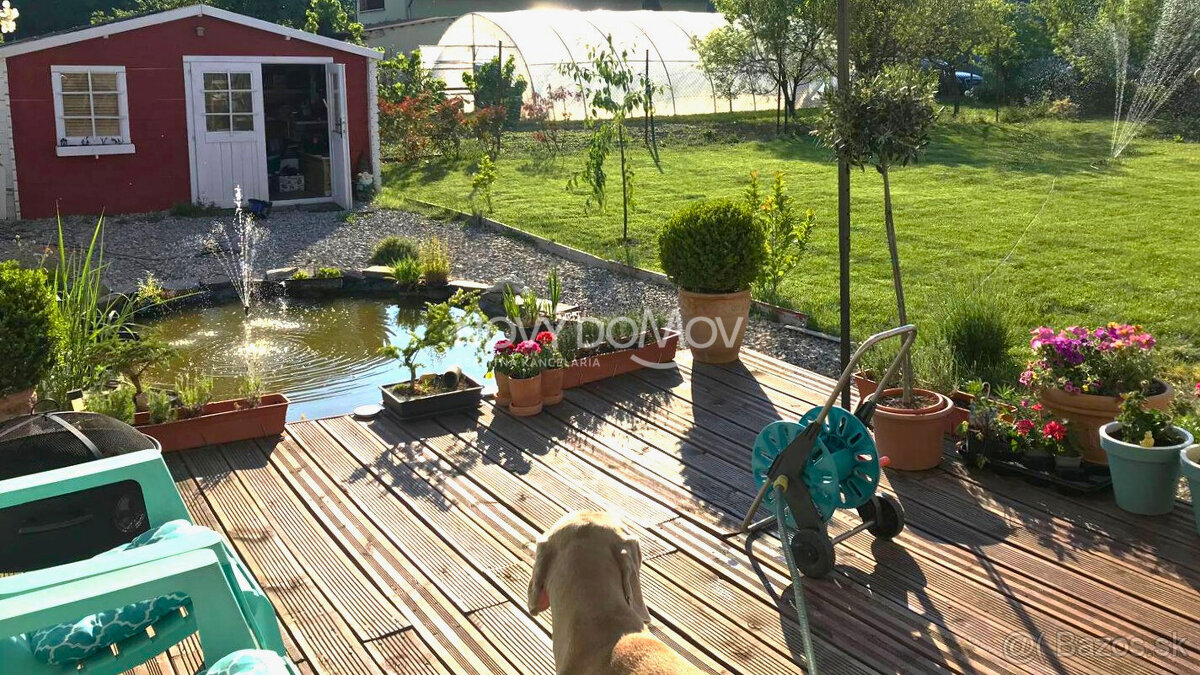Dom, kde leto trvá celý rok Bazén, záhrada, pokoj
