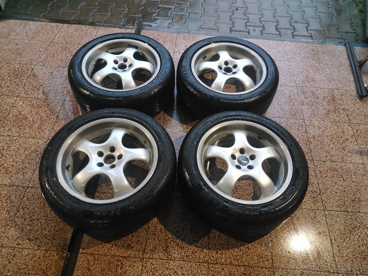 Alu disky 5x100 R17 Letne pneu