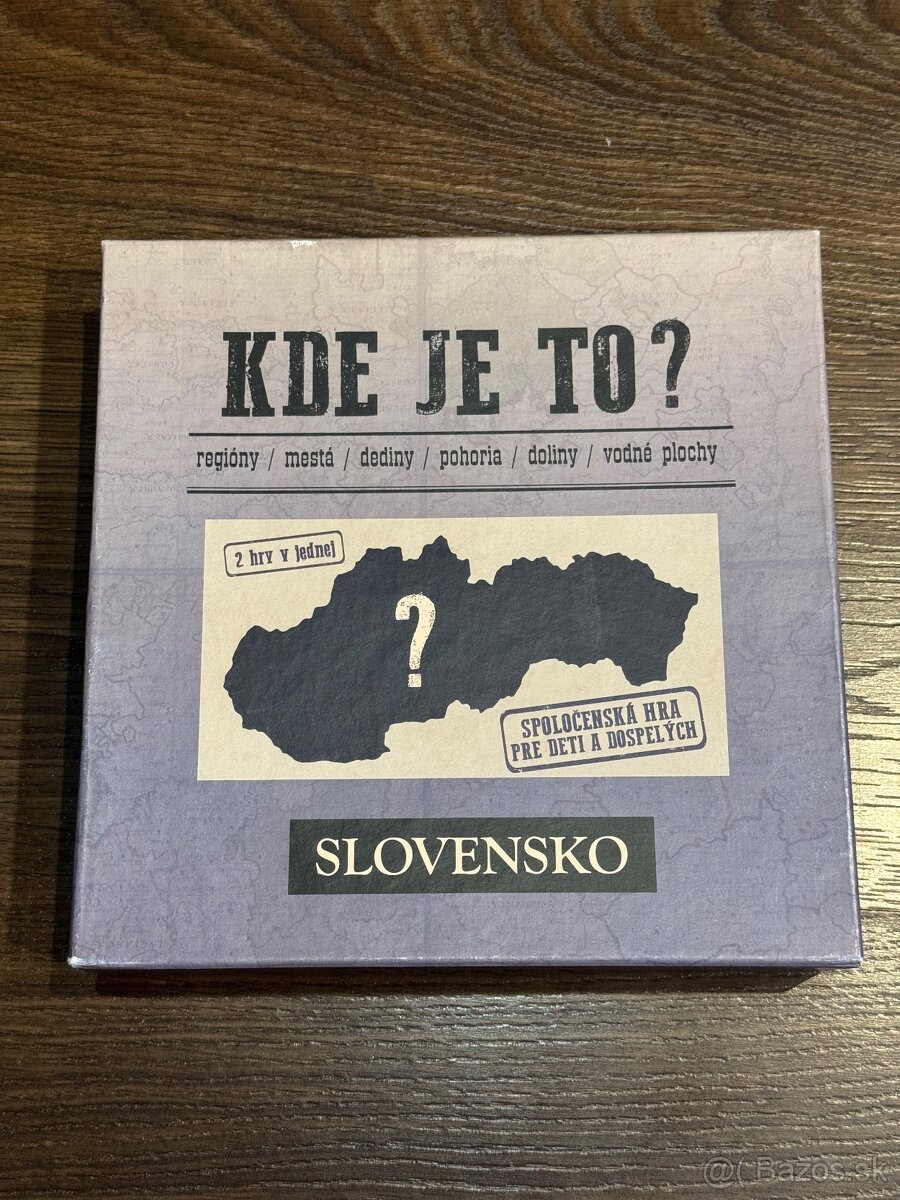 Stolová hra “Kde je to?”
