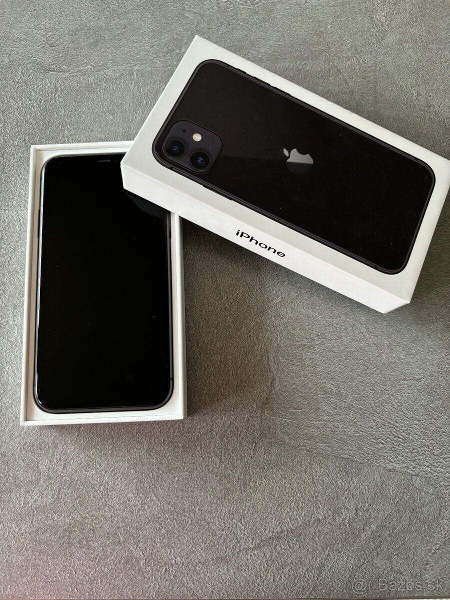 iPhone 11 čierny 128gb