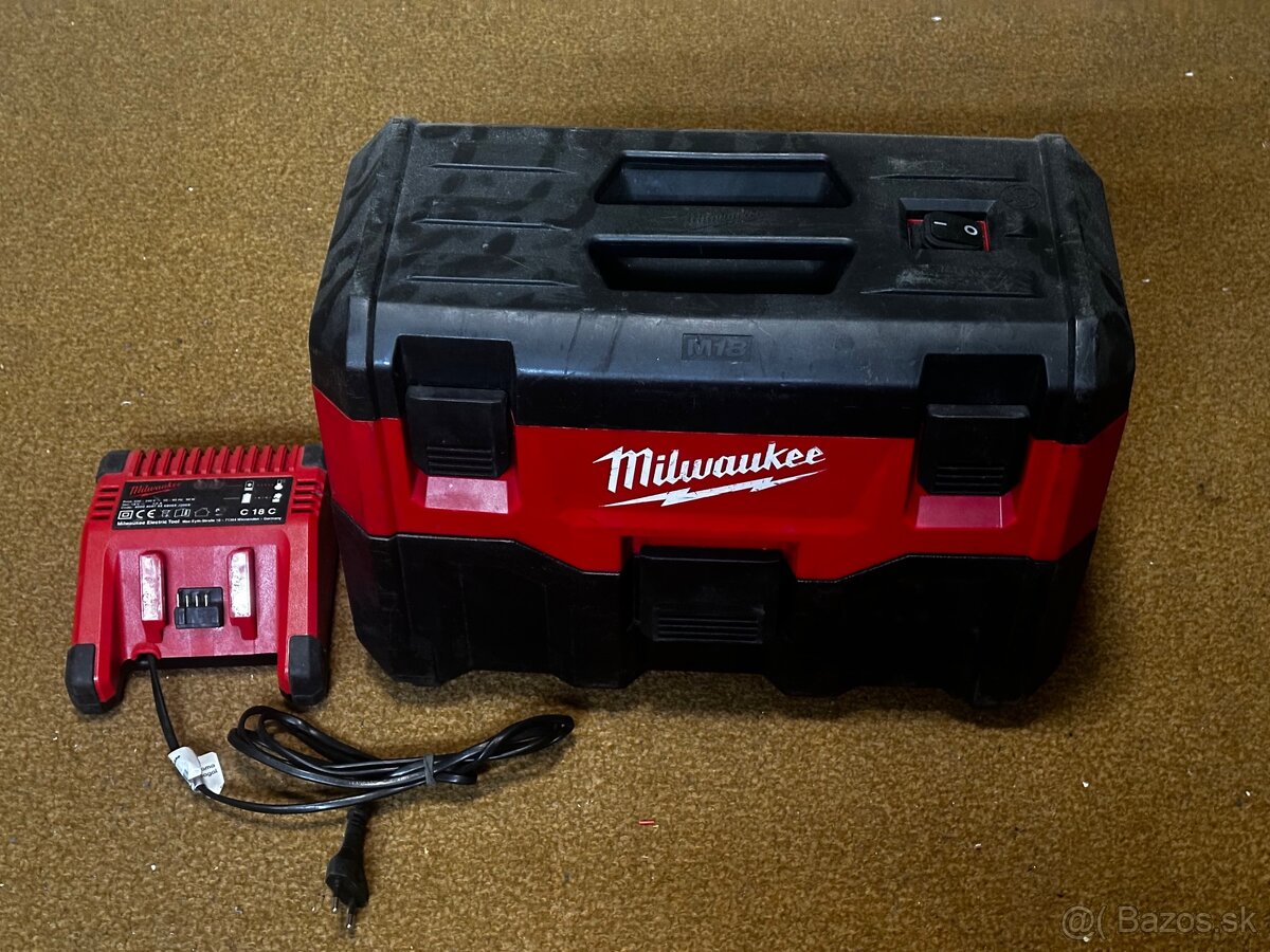 Predám batériový vysávač Milwaukee VC-2 M18