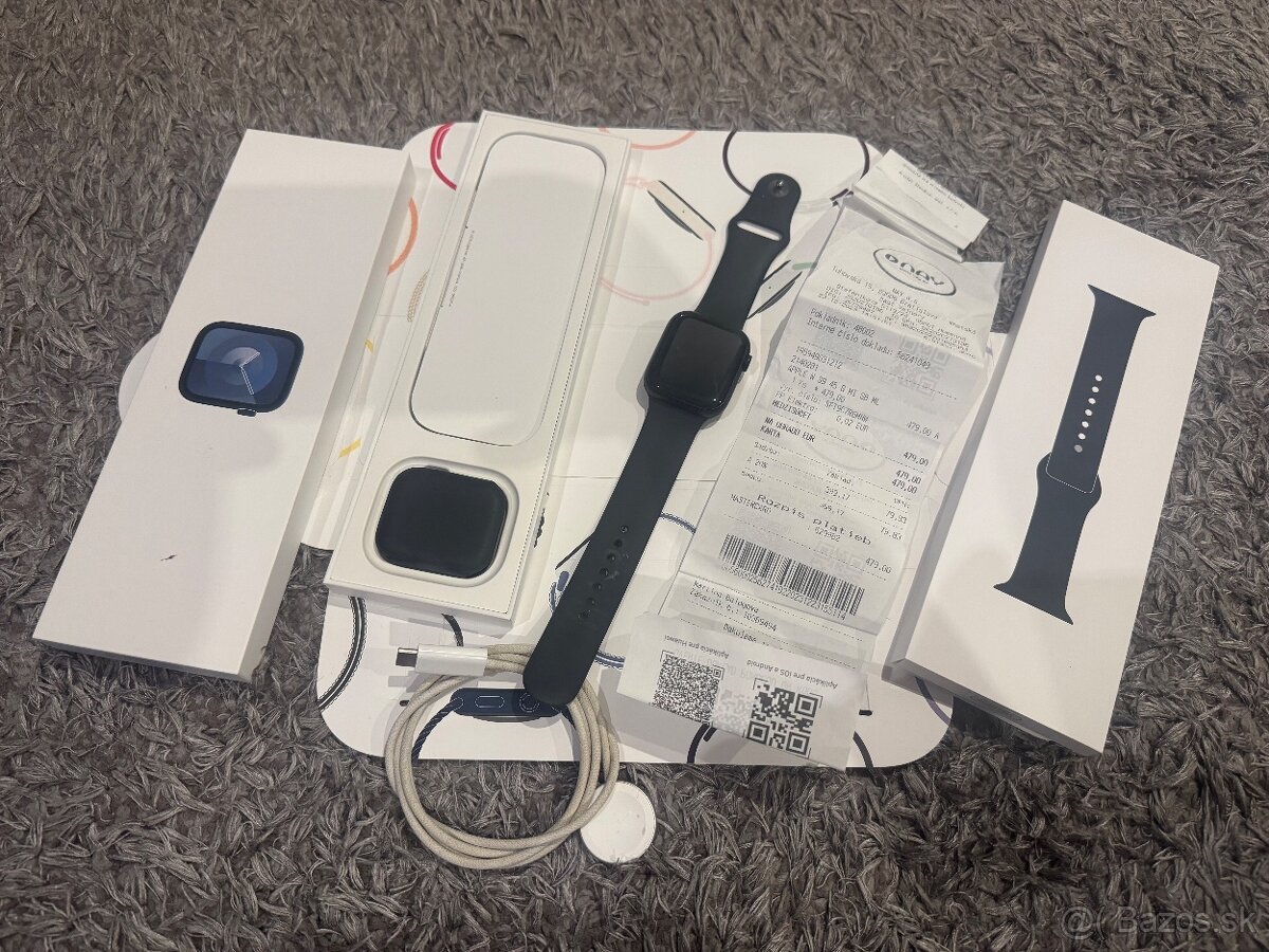 Apple Watch 9, 45mm ZÁRUKA