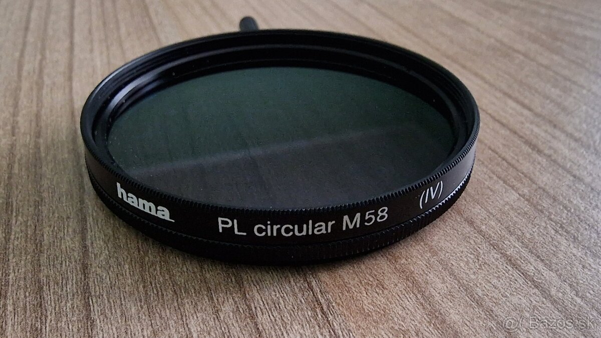 Predam polarizacny filter h)ama Pl cirkular M58 (lV)