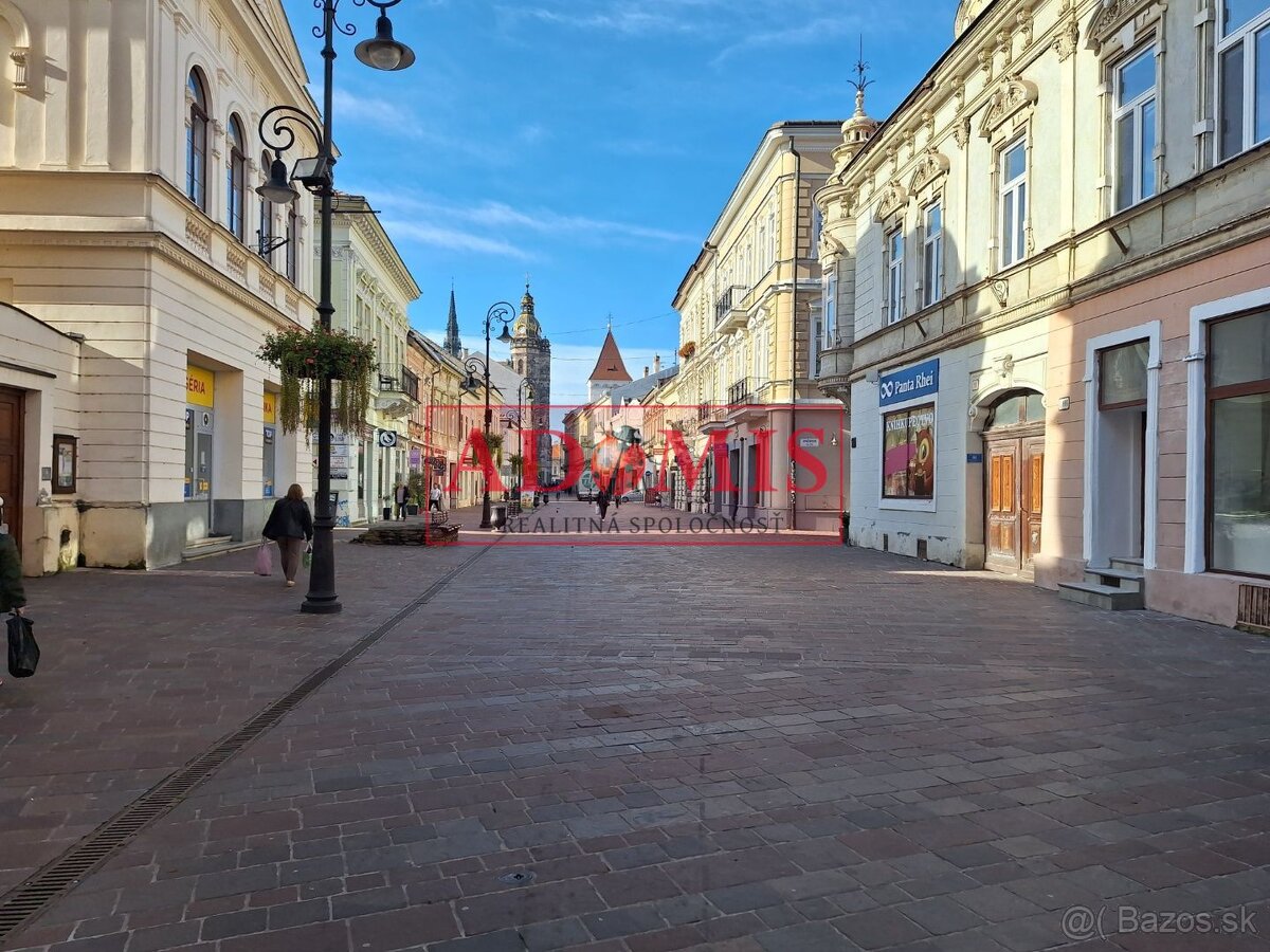 Predáme obchodný priestor frekventovaná pešia zóna, Košice h
