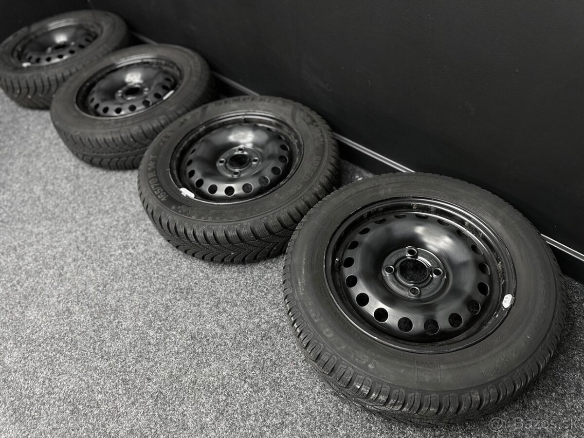 Plechové disky VW 4x100 14” 1S0601027