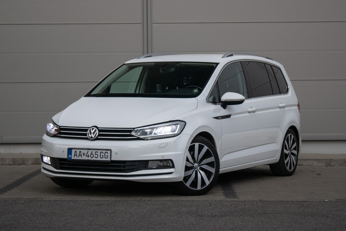 VW Touran 2.0 TDI 190k Highline DSG R-Line - Záruka 1 rok