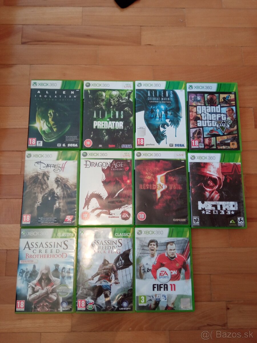Hry na xbox 360