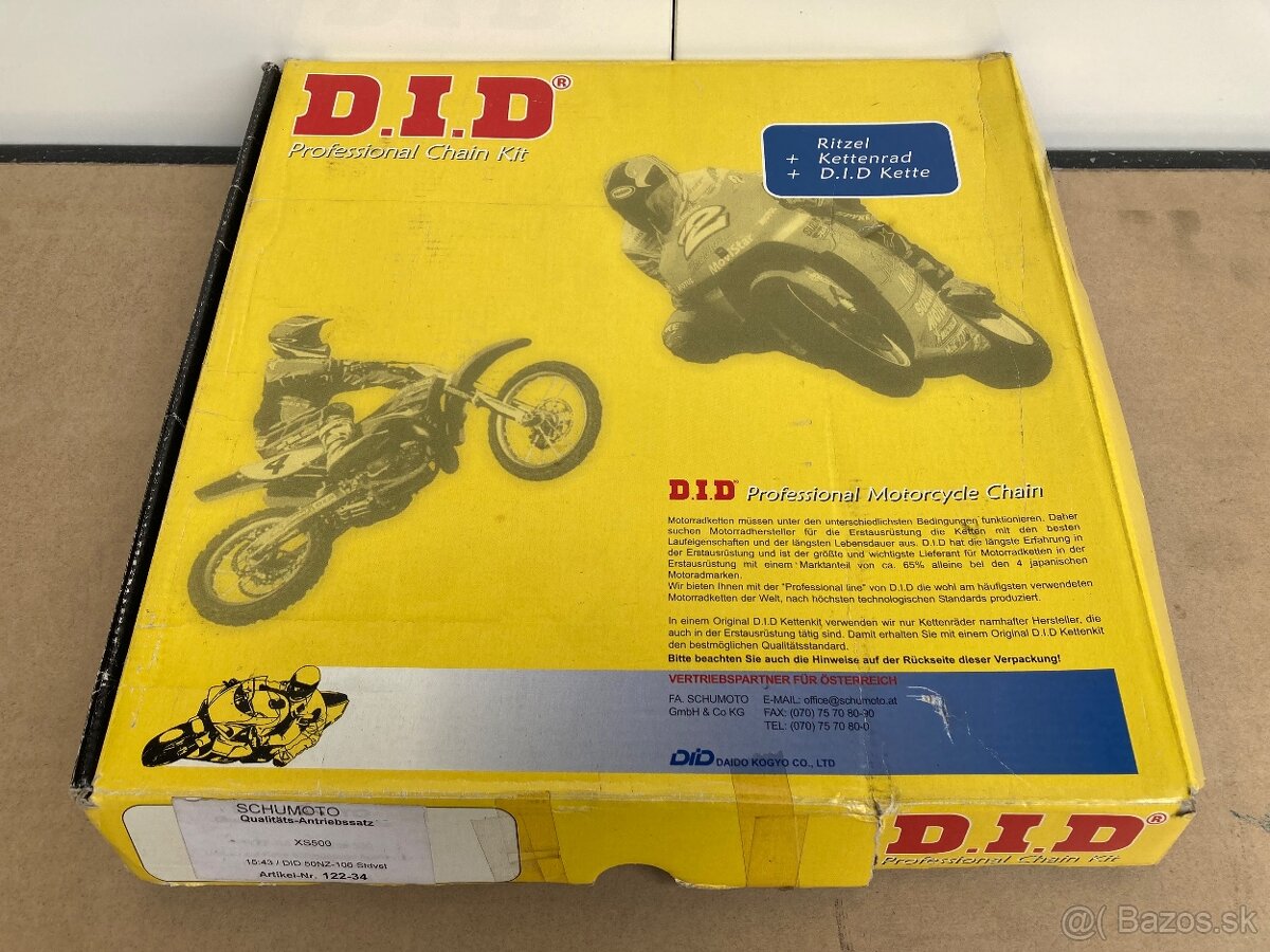 Nové reťazové kity-Yamaha XS 500 a TDR 125