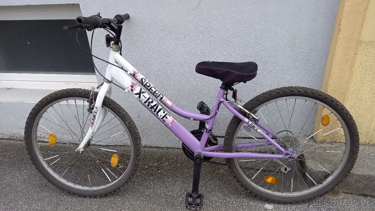 Detský bicykel pre dievča cca 10rocne