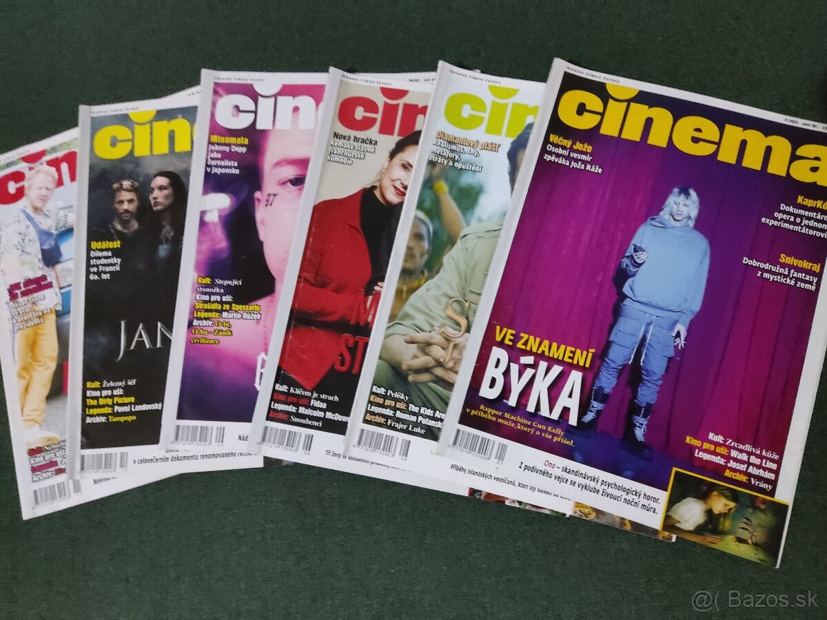 Časopis Cinema komplet