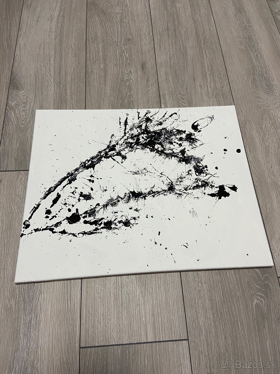 Moderný ručne maľovaný obraz 50x40 cm – originál