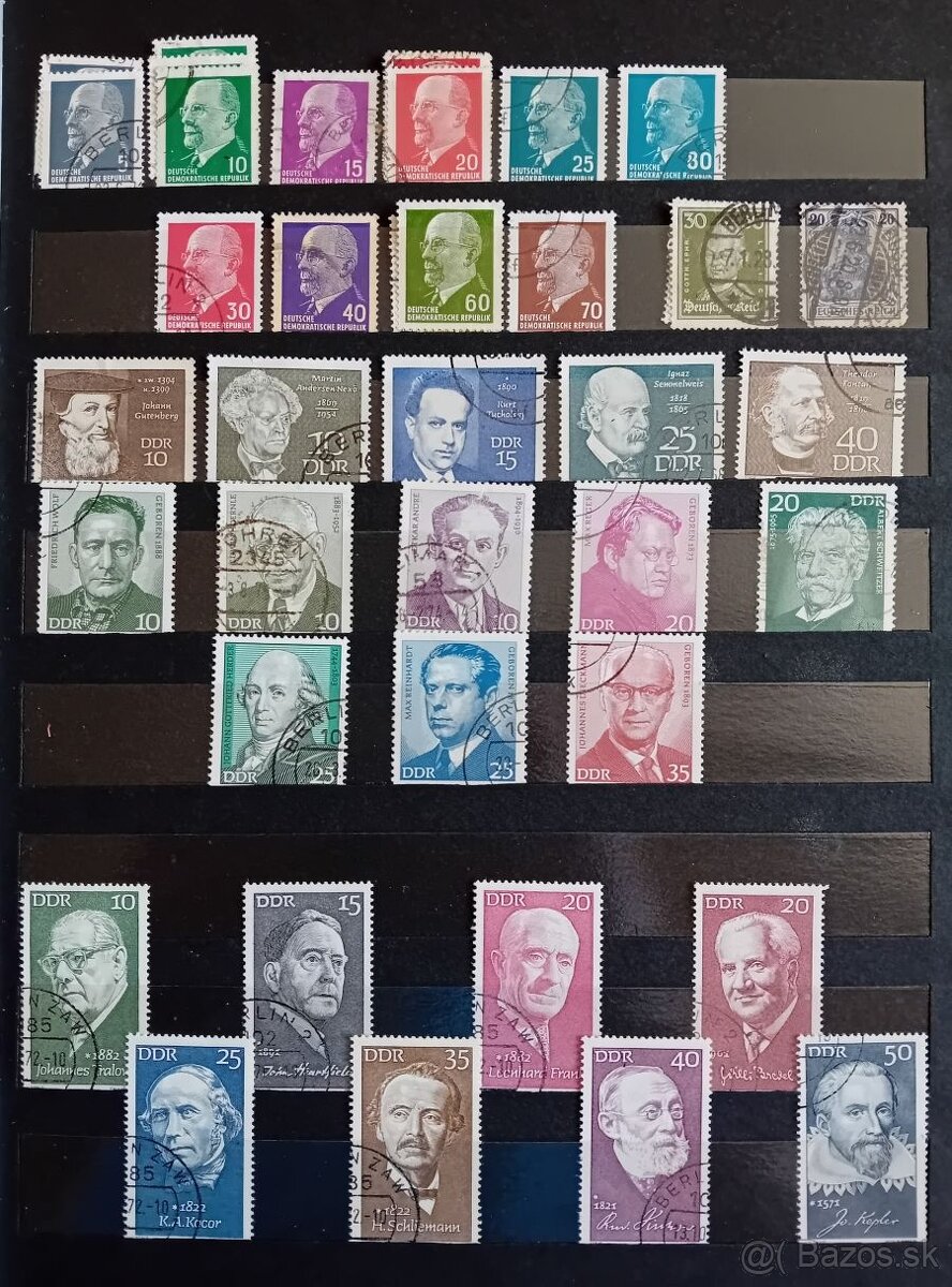 známky nemecko ddr