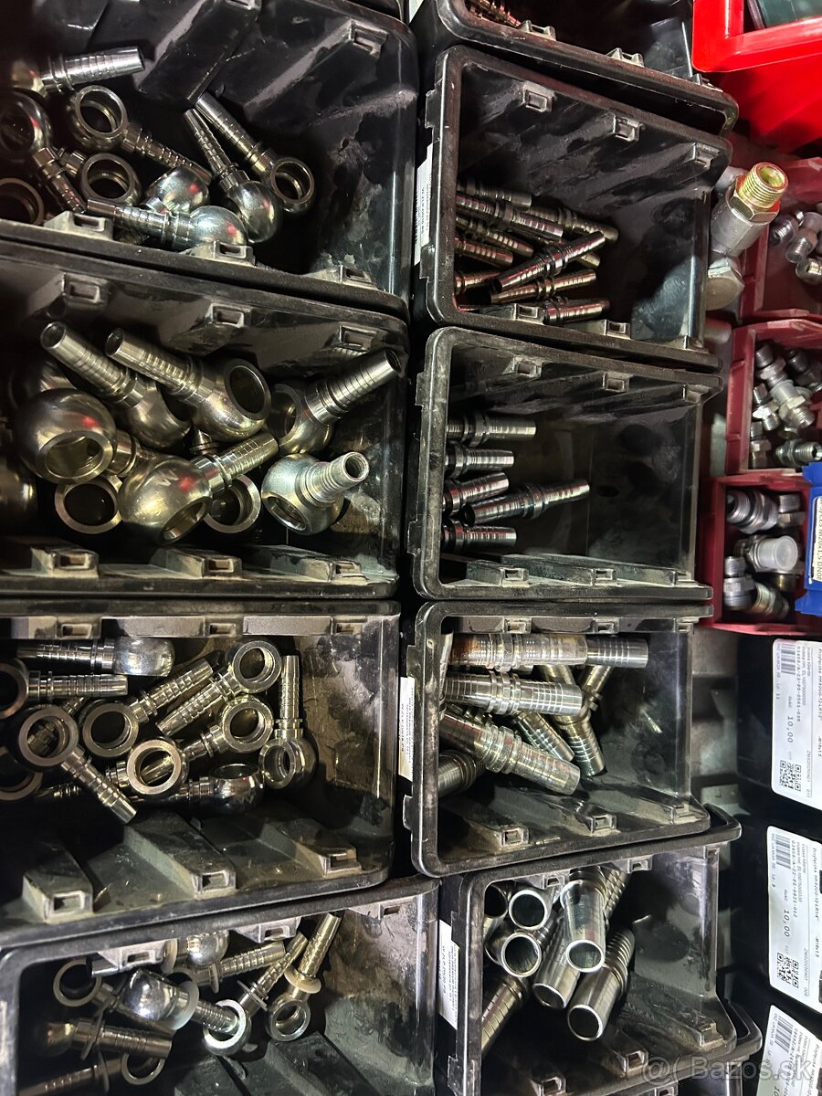 Hydraulicke koncovky a hadice DN6,8,10,13,16 ,19,25,32