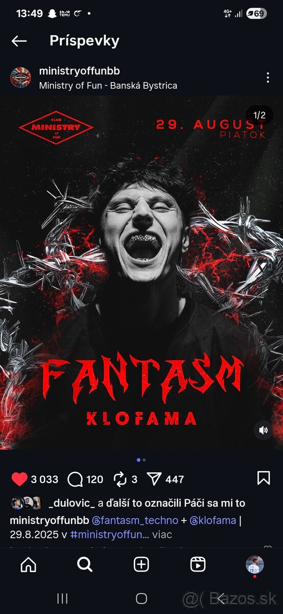 Fantasm,Klofama