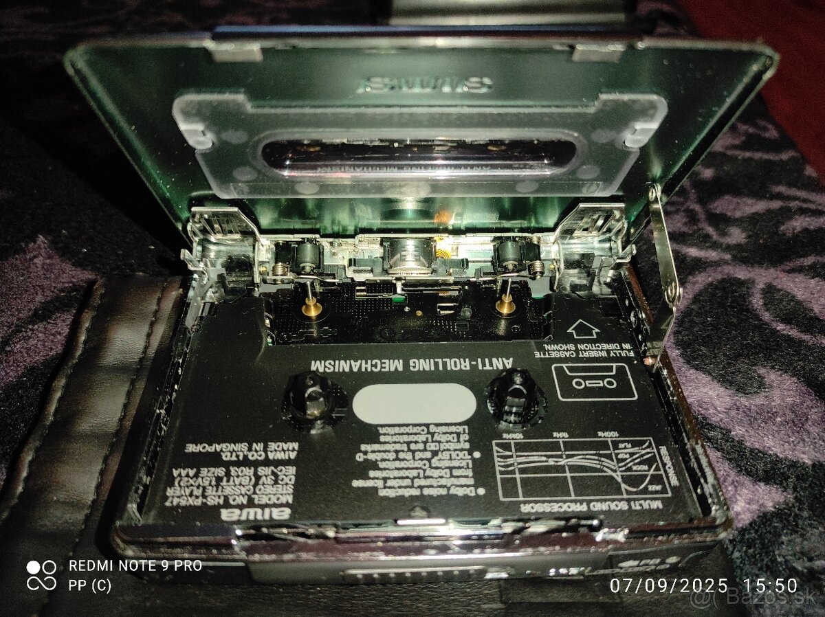 WALKMAN AIWA TOP MODEL PX 547