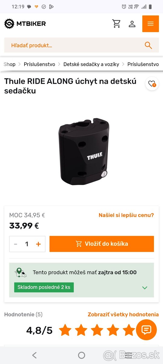 Thule Ride Along