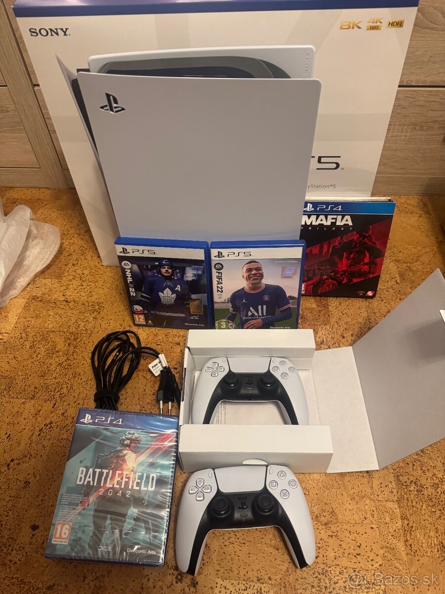 Predám Playstation 5 s mechanikou 825 GB