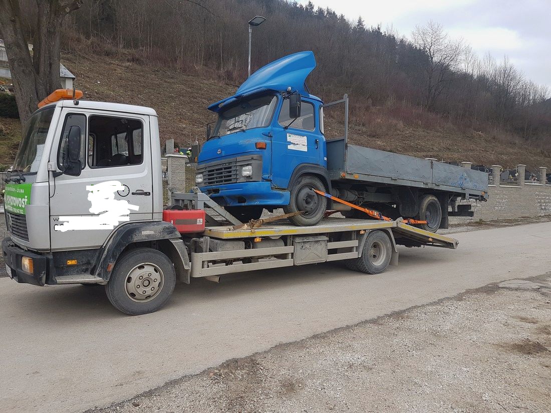 Nákladná preprava odťahová služba 9ton 1,3€/km
