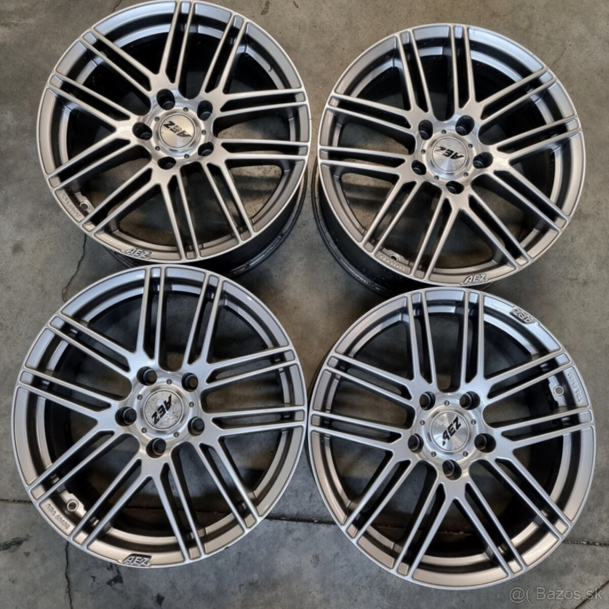 Hliníkové AEZ disky 5x120 R17 8J ET45