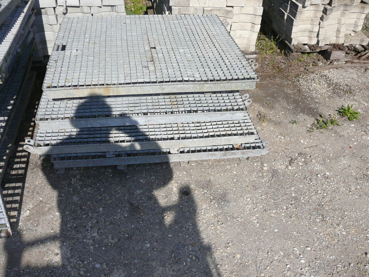 predám ocelové rošty