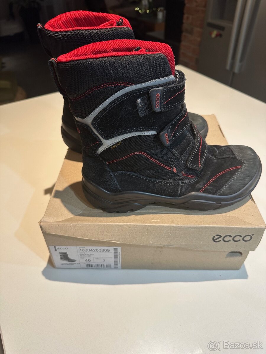 Predám zimné topánky ECCO vel 40