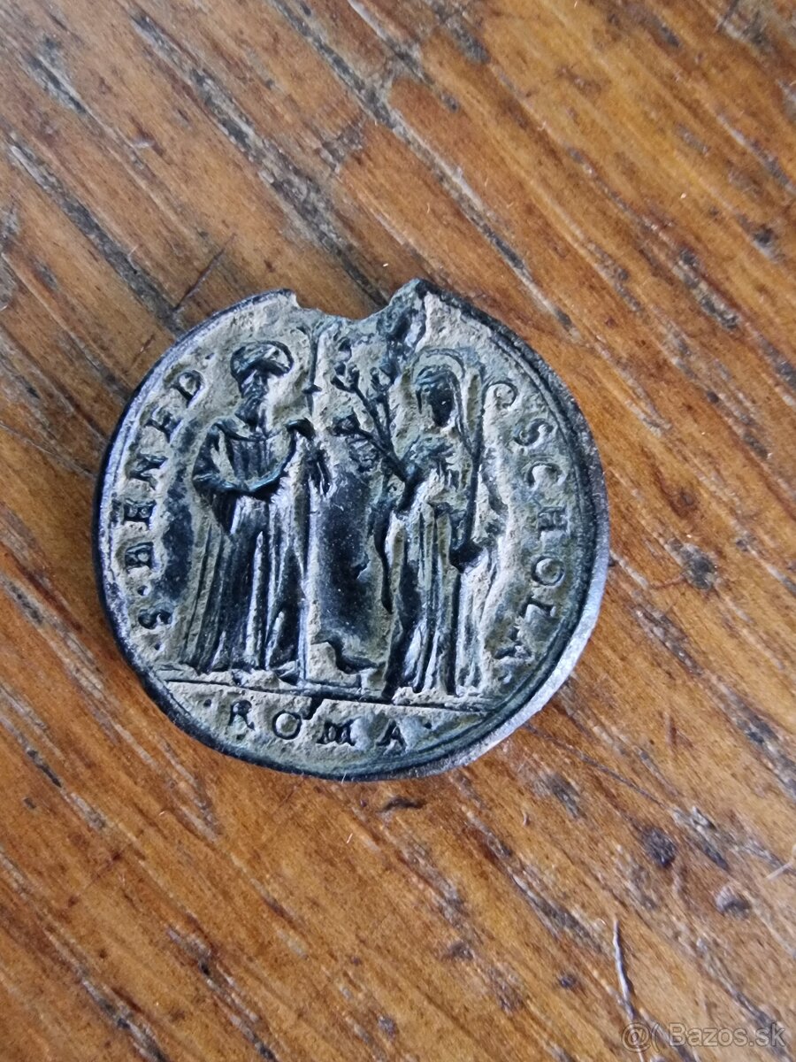 Rímsky medailón bronzový