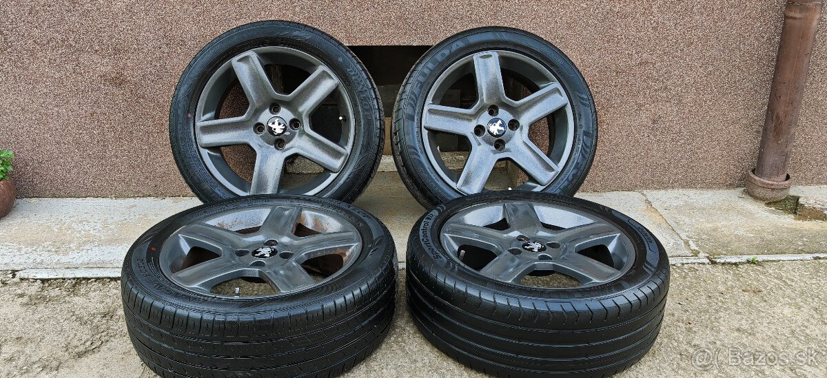 ALU Peugeot 4x108 a letné 215/50 R17