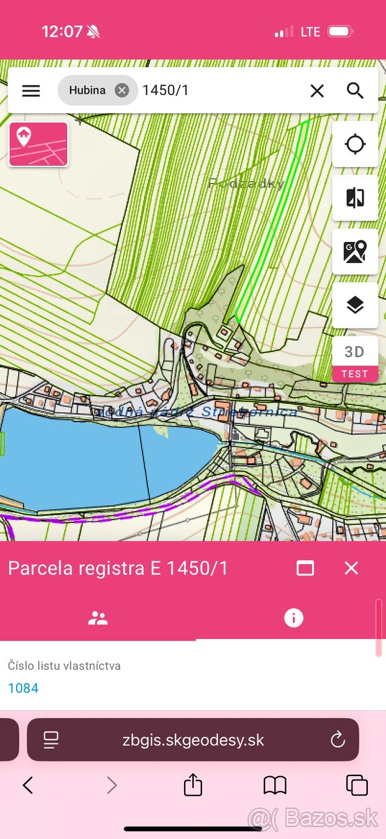 Predaj pozemkov v katastrálnom území Hubina - Piešťany