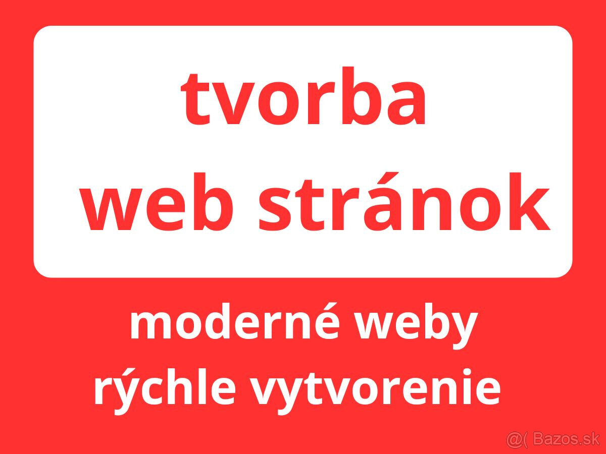 TVORBA web stránok