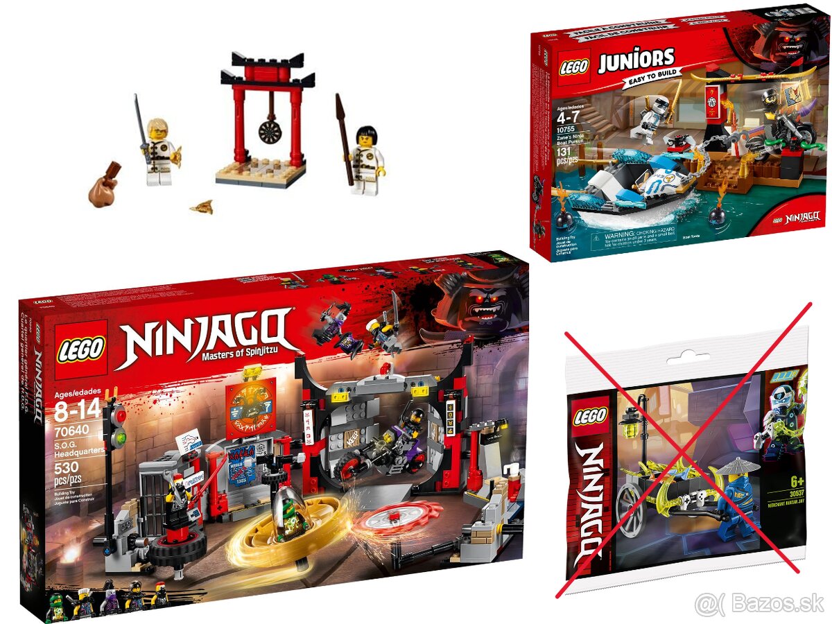 LEGO sety - Motorkári Ninjago Synovia Garmadona SOG