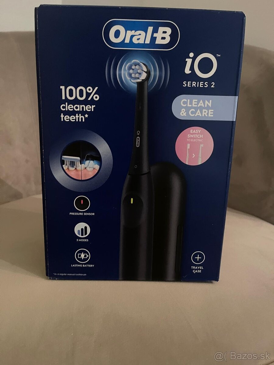 Predám Oral-B iO Series 2 Clean & Care Black