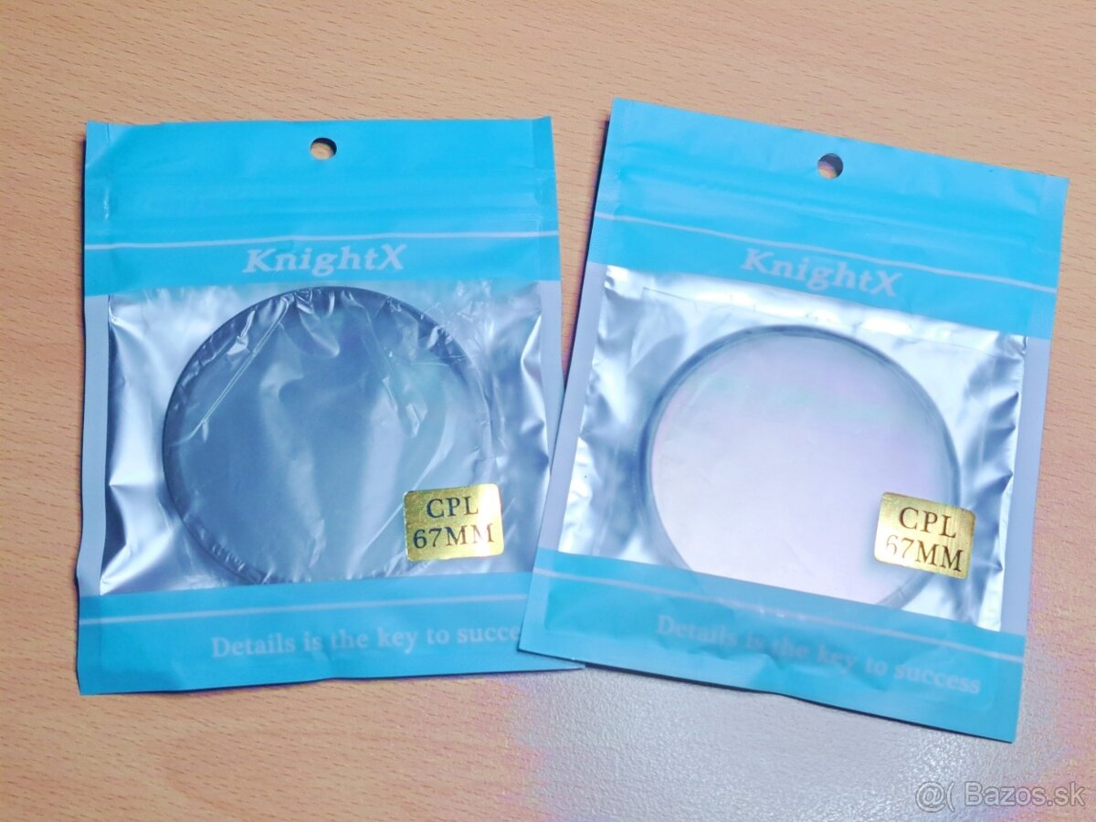 Predám CPL filter KnightX pre objektív 67mm