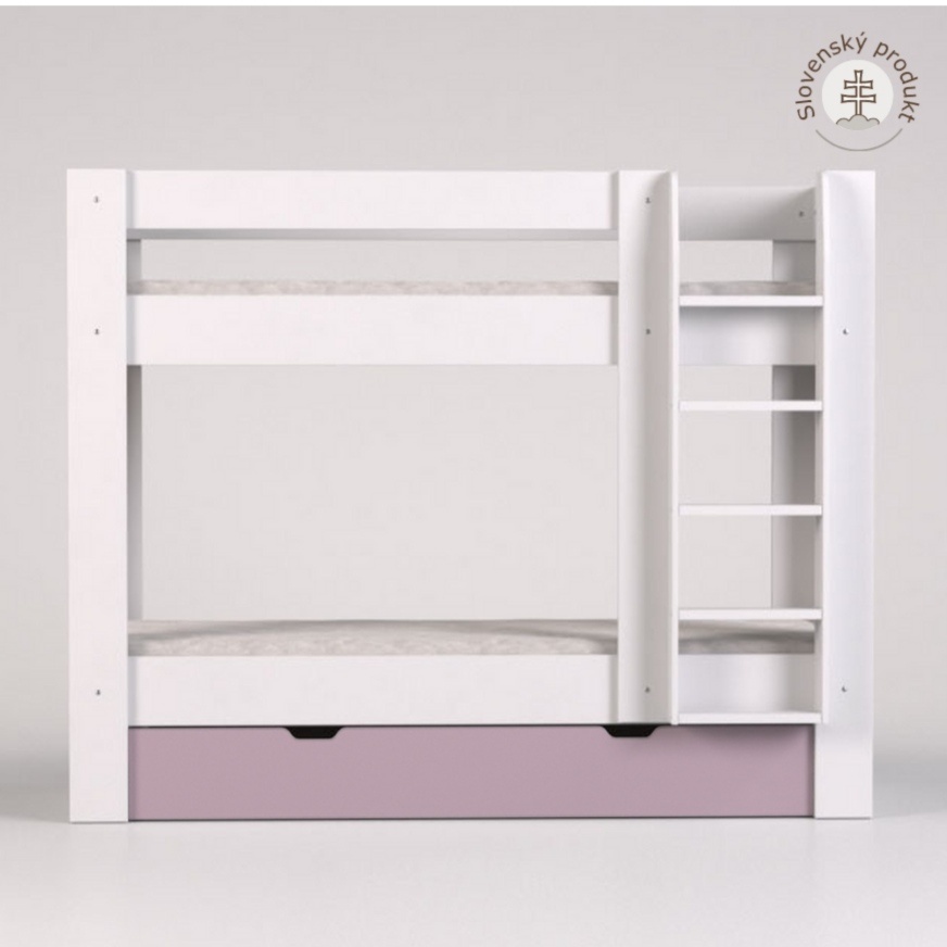 Dvojposchodová posteľ Drevona