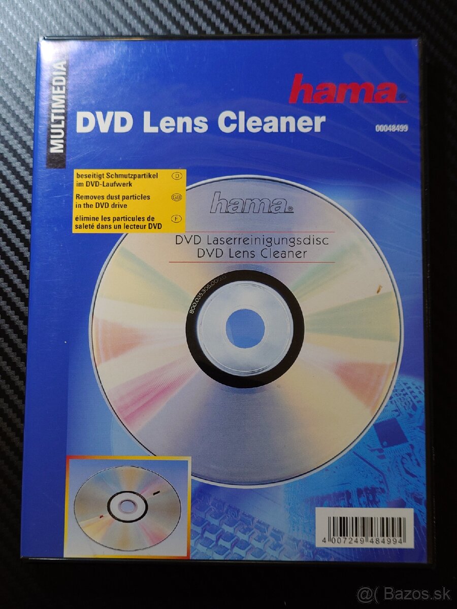 Čistiace DVD na optiku (Laser Lens Cleaner)