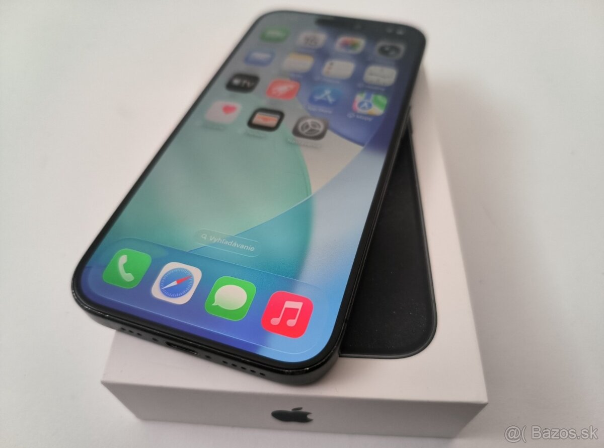 apple iphone 15 PRO 512gb Black Titanium 88% Batéria