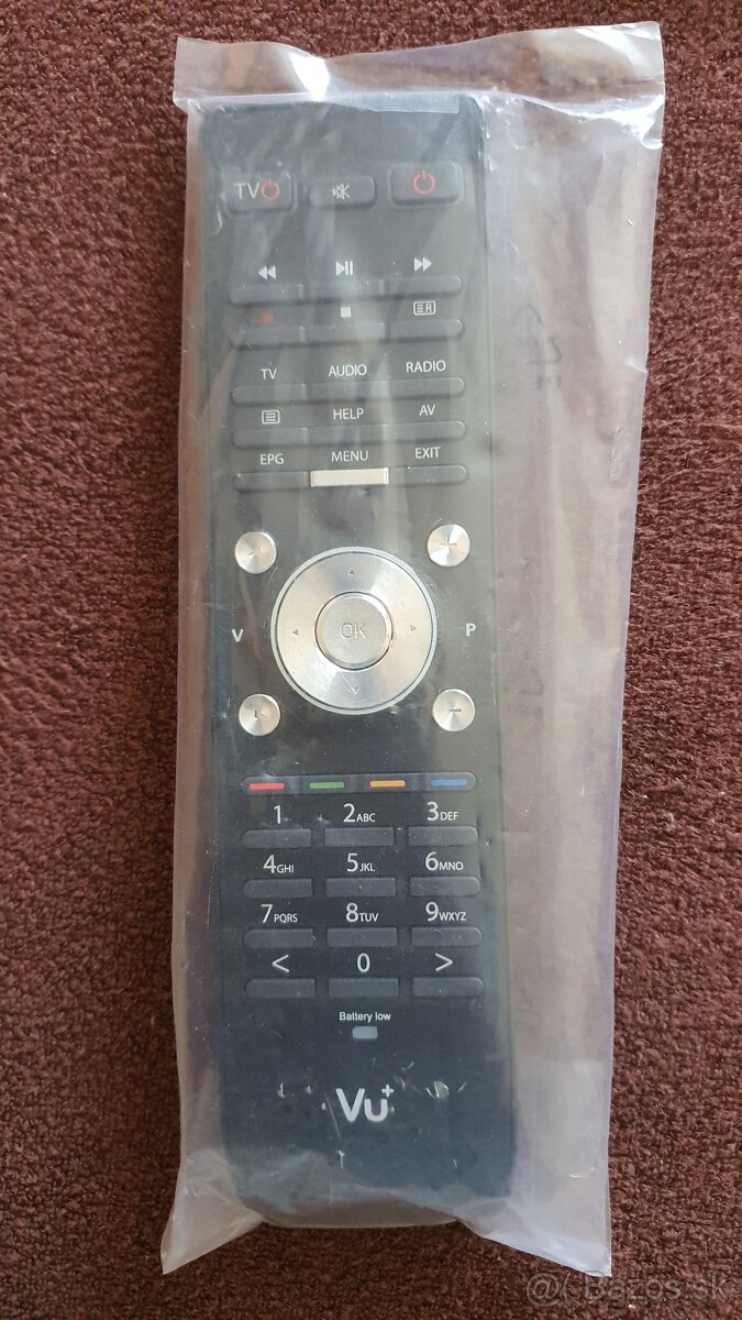 VU+ Dialkovy ovladac novy este zabaleny