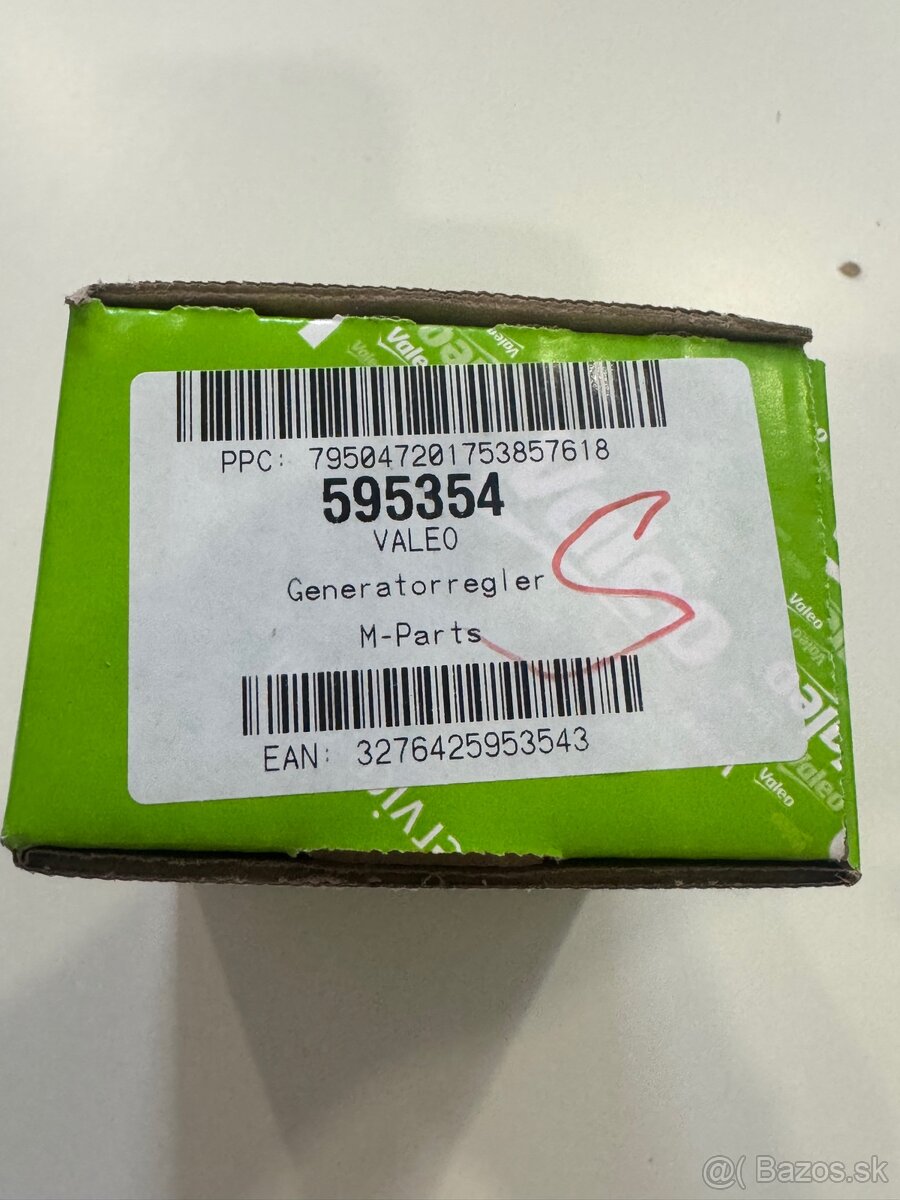 Uhlíky na alternátor valeo