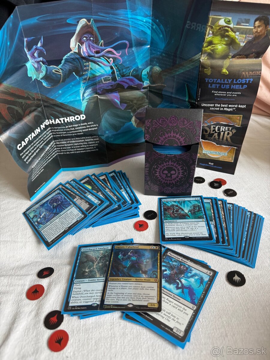 Magic the gathering Battle for Baldurs Gate Commander deck