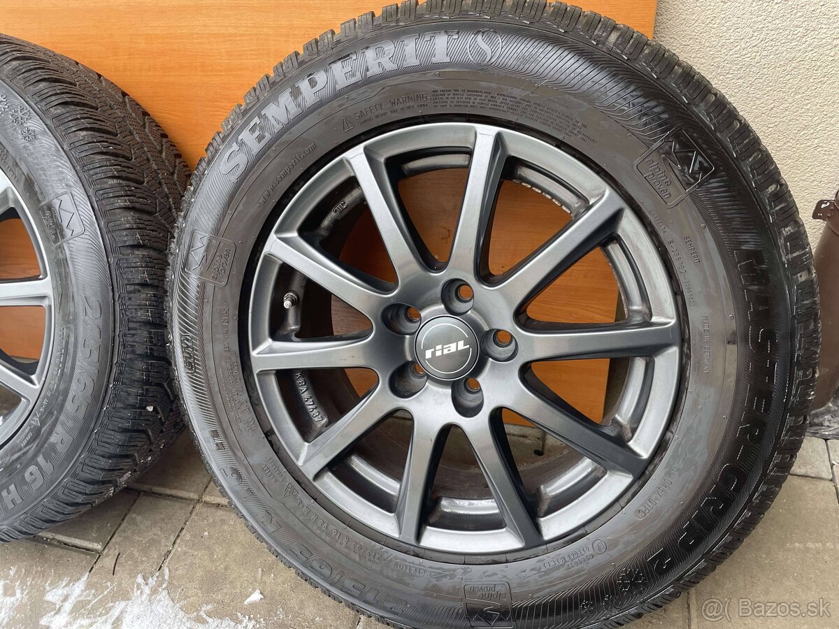 Alu Disky 5x105 6,5jx16 ET38 215 65 16 Opel MOKKA