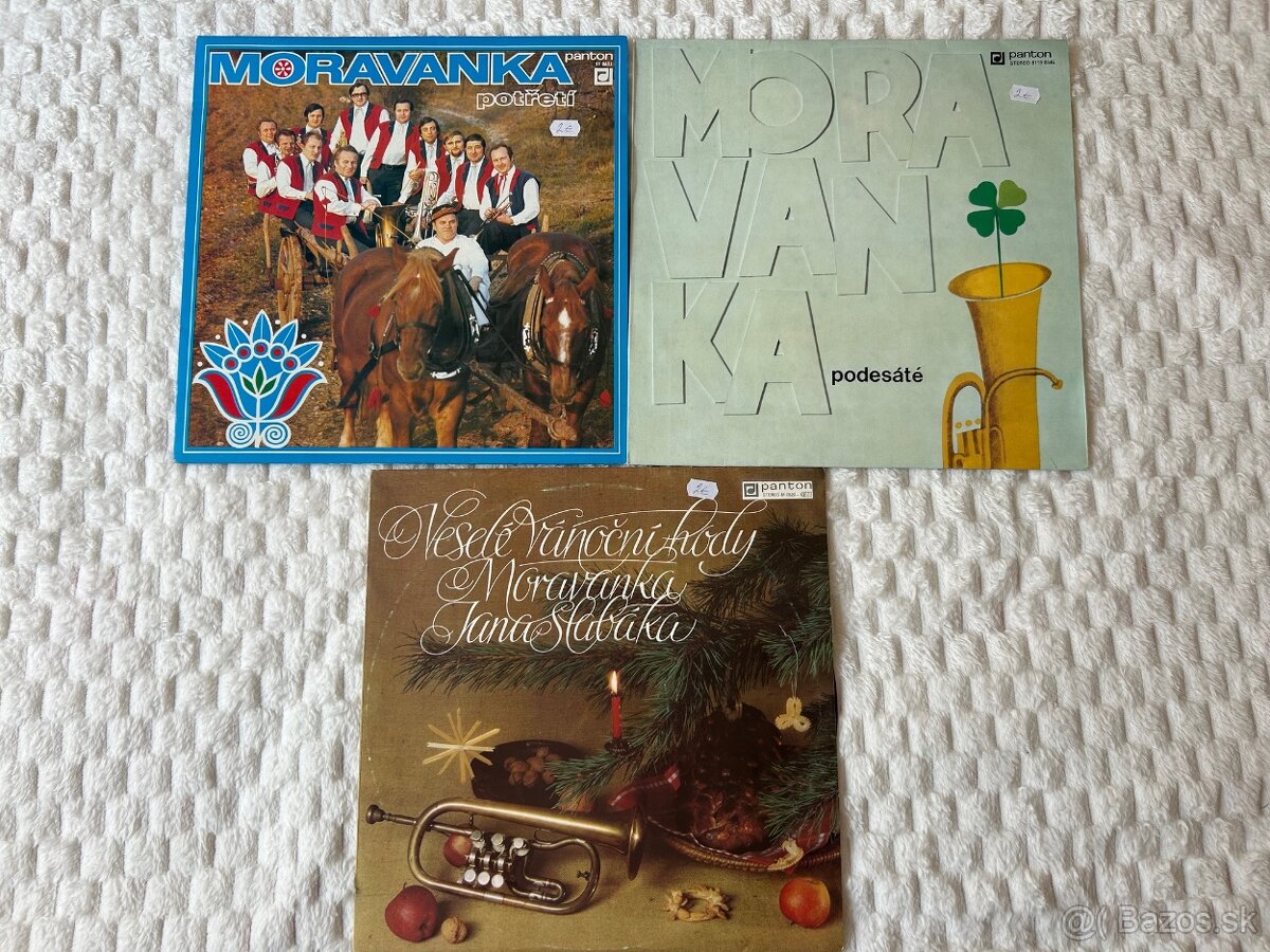 Predám LP platne Moravanka vinyl