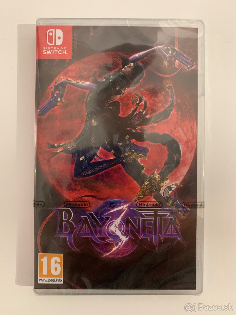 Bayonetta 3 nova hra Nintendo switch