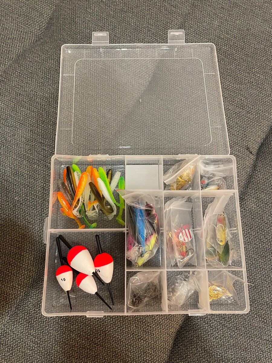 Rybárske boxy , všetko nové