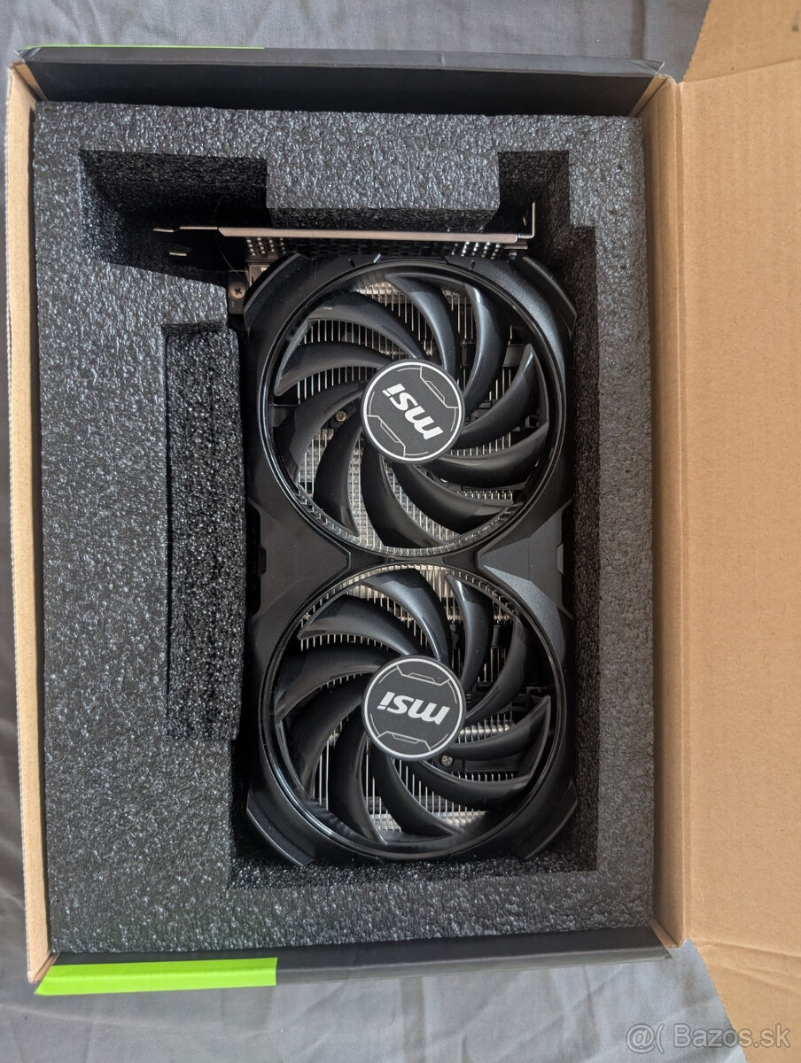 MSI GeForce RTX 4060 VENTUS 2X Black 8G OC