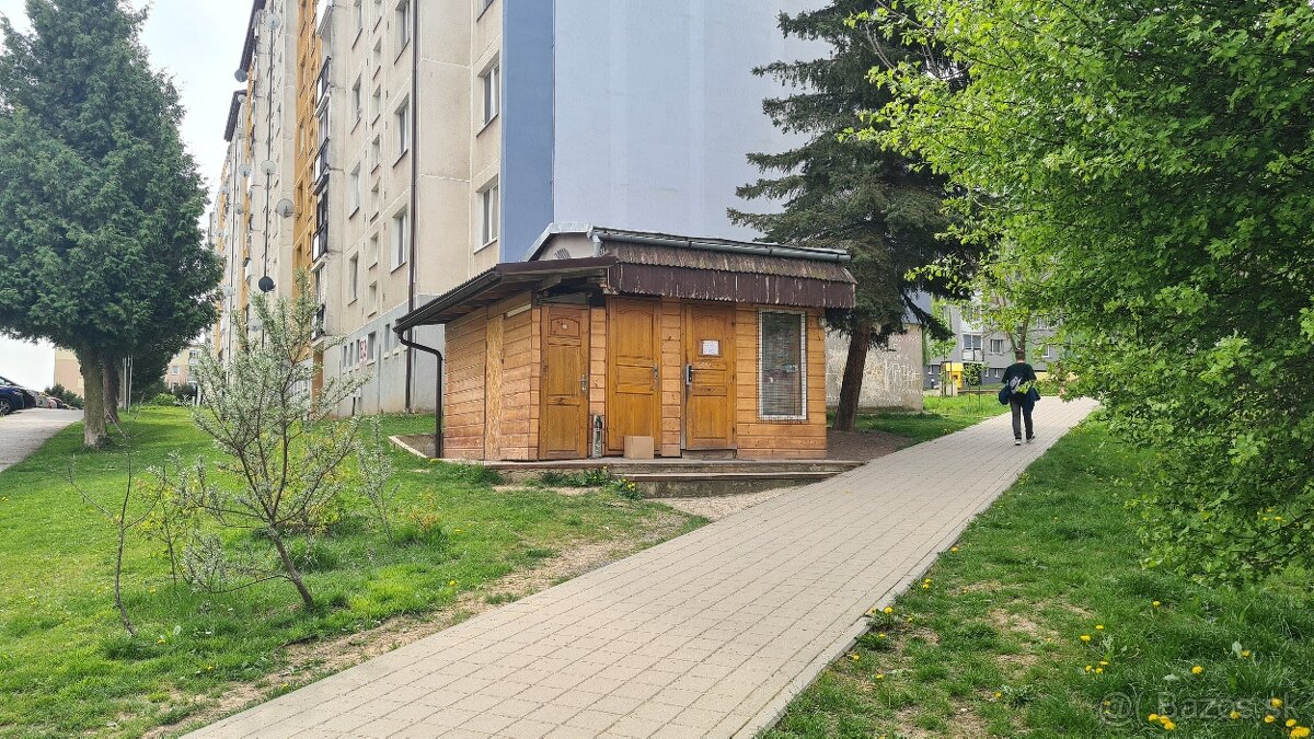 Predajný ( obchodný ) stánok na sídlisku Vinbarg v Bardejove