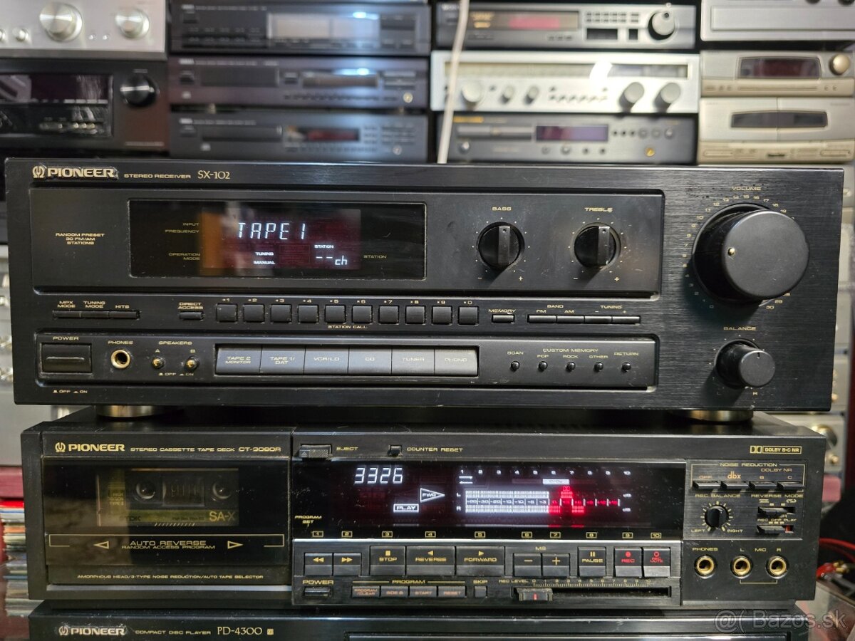 Pioneer SX-102 stereo vintage receiver