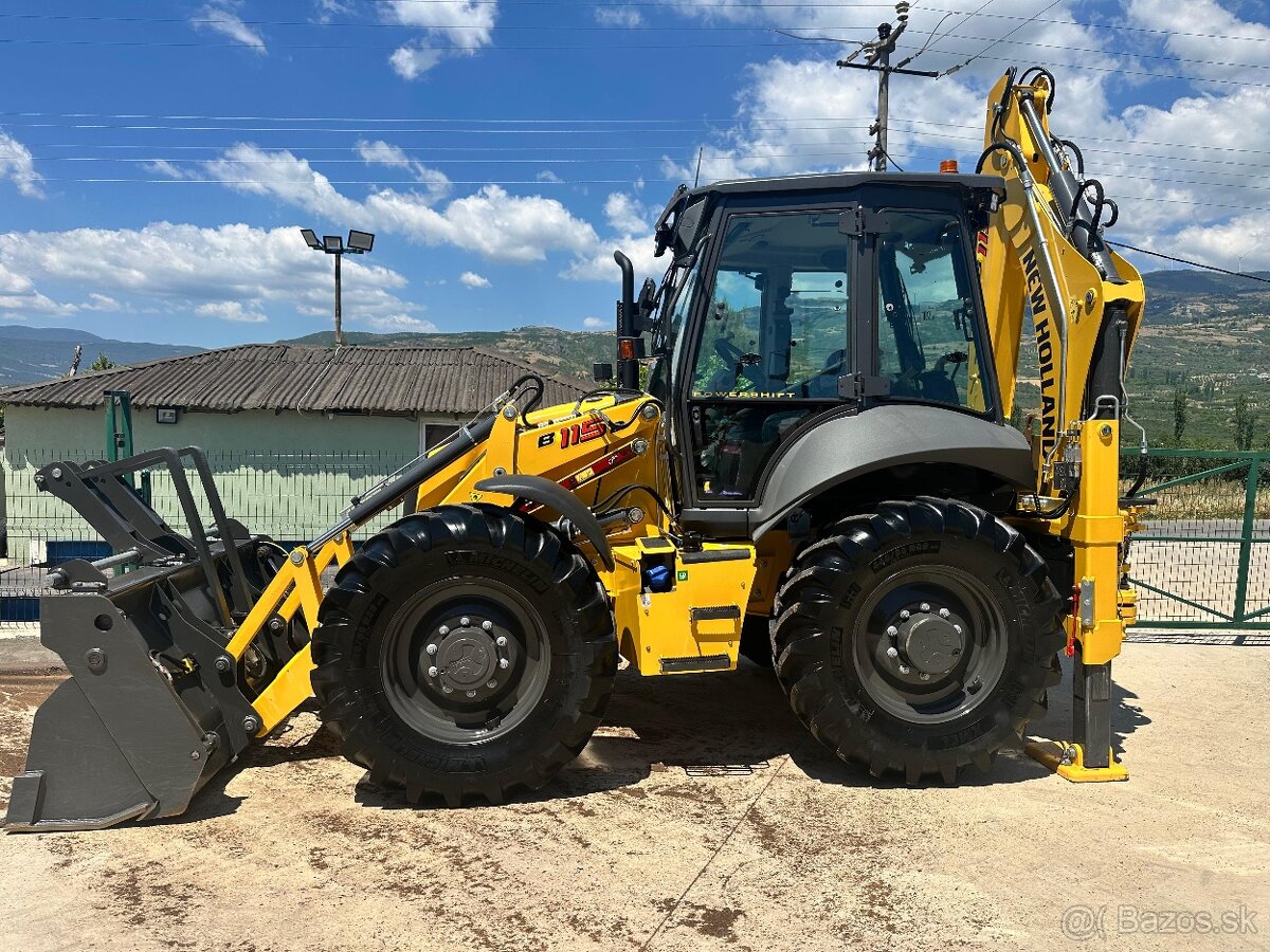 New holland B115 / 2024 , 45 hodin trakotr bager