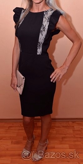 Exkluzívne elegantné šiatky S/M - M