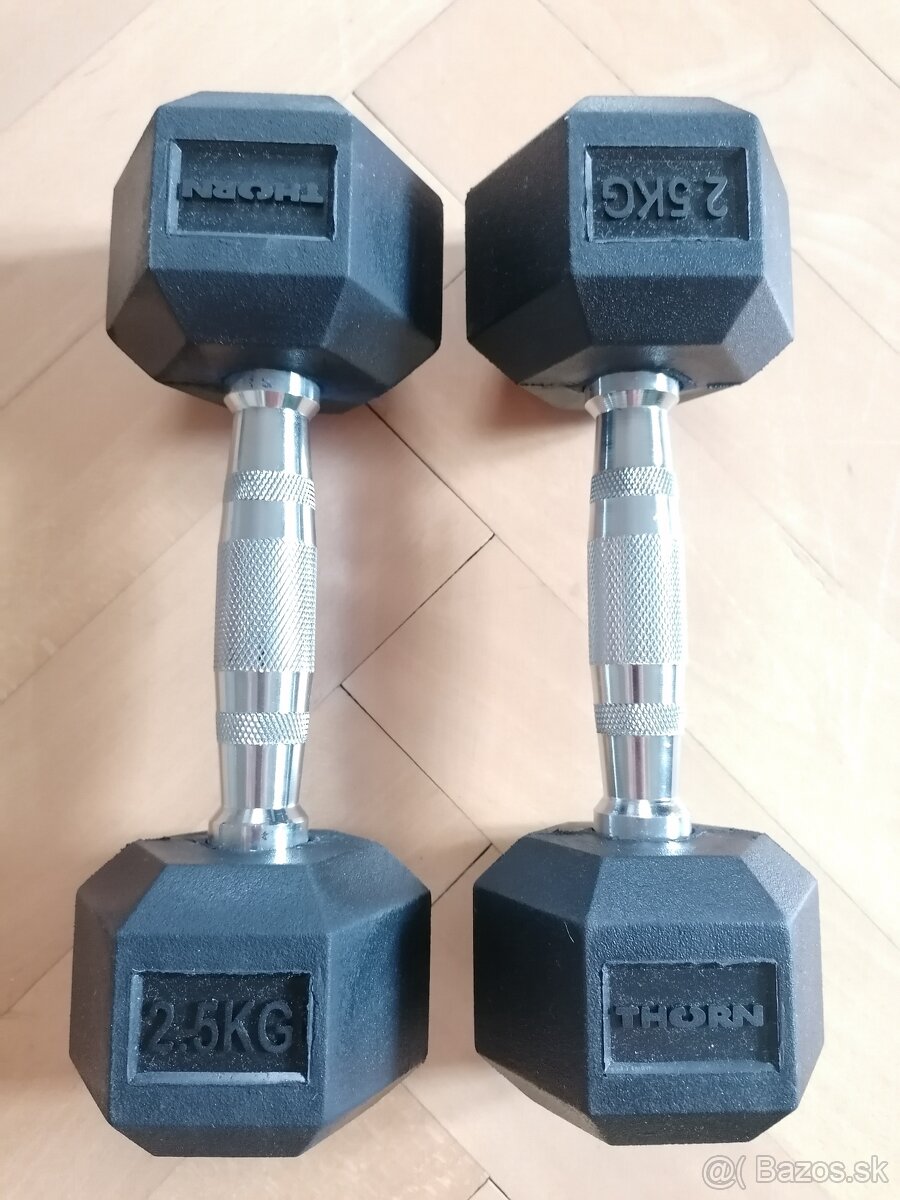 Činky HEX jednoručky