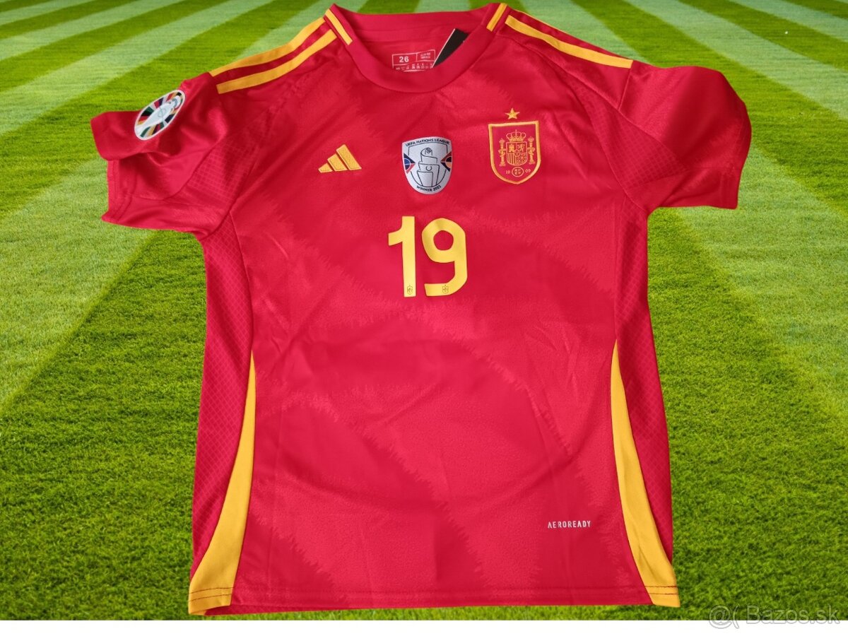 reprezentačný dres Lamine Yamal SPAIN 115-165cm -